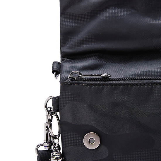 Sacs Crossbody Kipling Lynne 3-in-1 Convertible Noir Camouflage | FR 2028BE